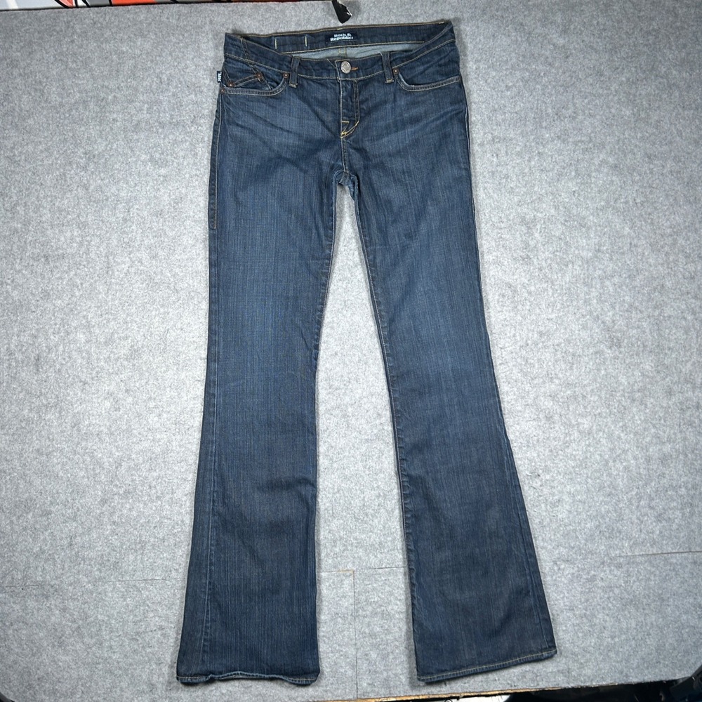 Rock & Republic Denim Jeans Womens 29 Blue Roth Y2K Bootcut Low Rise